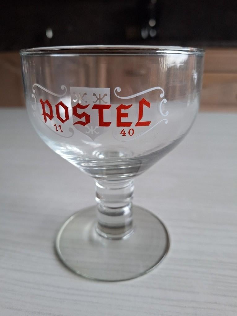 1 bierglas Postel, Collections, Enlèvement ou Envoi, Utilisé, Verre à bière