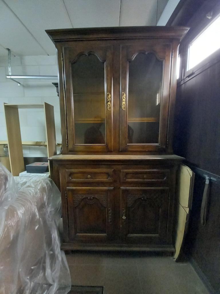 Eiken buffetkast, 200 cm of meer, Eikenhout, Zo goed als nieuw, 25 tot 50 cm