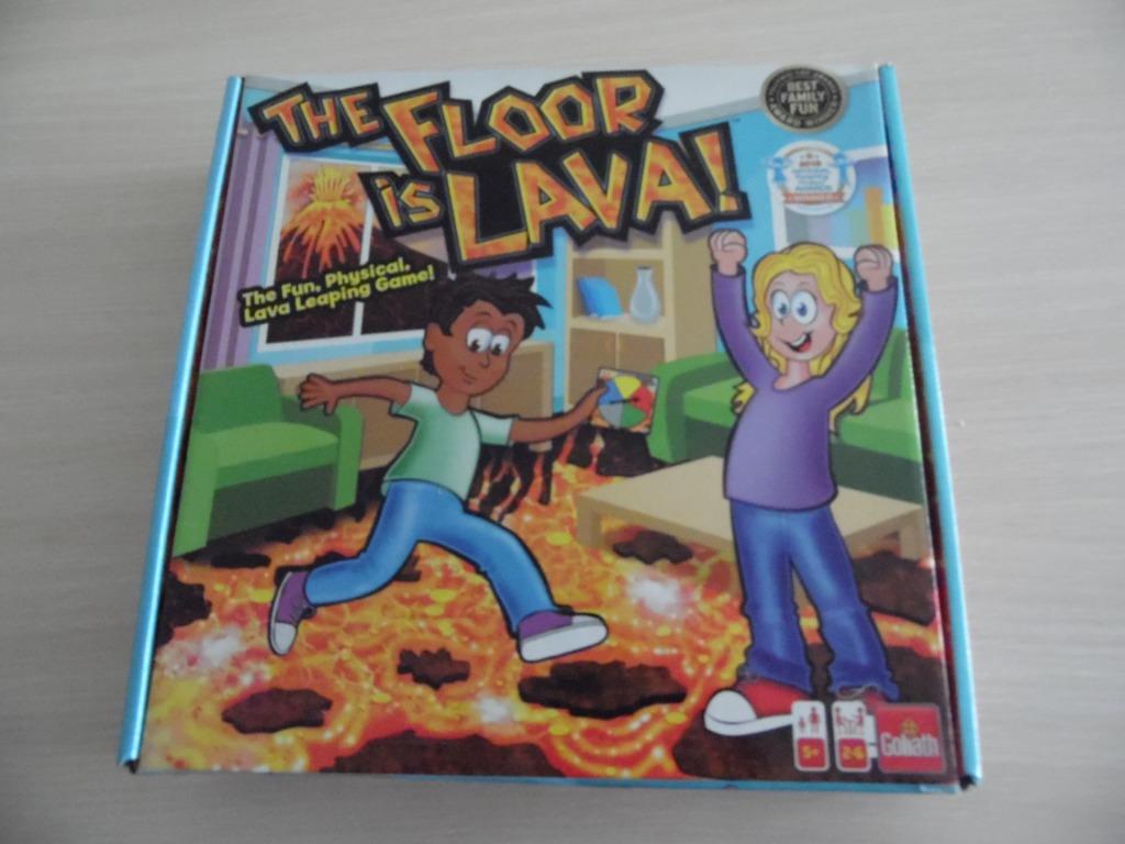 DE VLOER IS LAVA!, Ophalen of Verzenden, Zo goed als nieuw