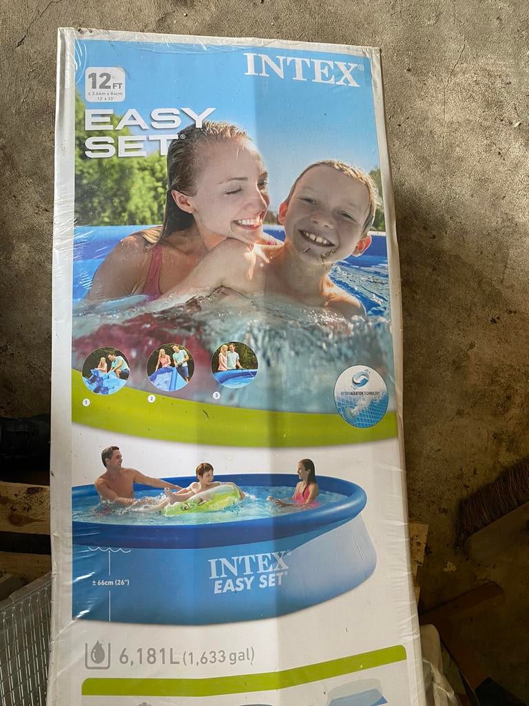 Piscine autoportante, Jardin & Terrasse, Neuf, Rond, Piscine gonflable, 80 à 120 cm