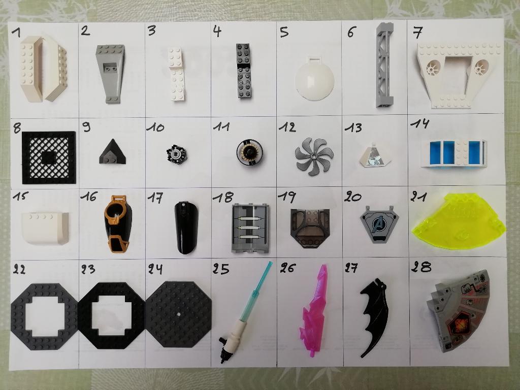 Lego losse onderdelen, Ophalen of Verzenden, Zo goed als nieuw, Losse stenen, Lego