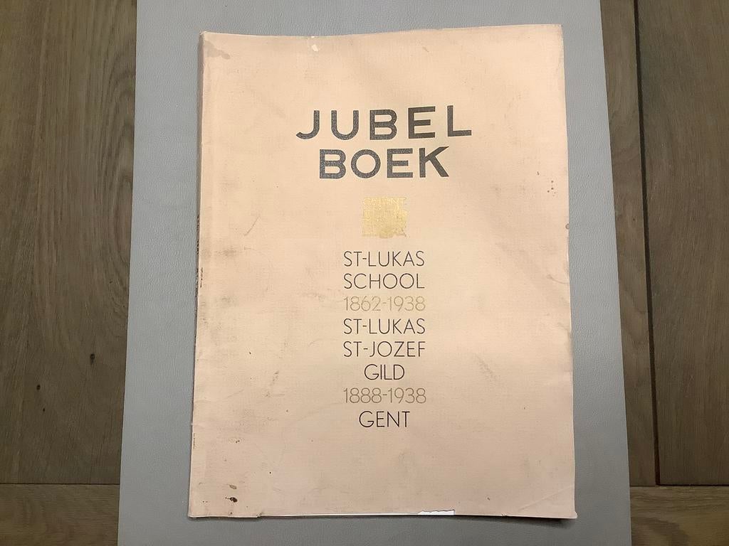 Annuaire - Livre du jubilé de Saint Luc à Gand 1935-37-38, Antiquités & Art, Enlèvement ou Envoi