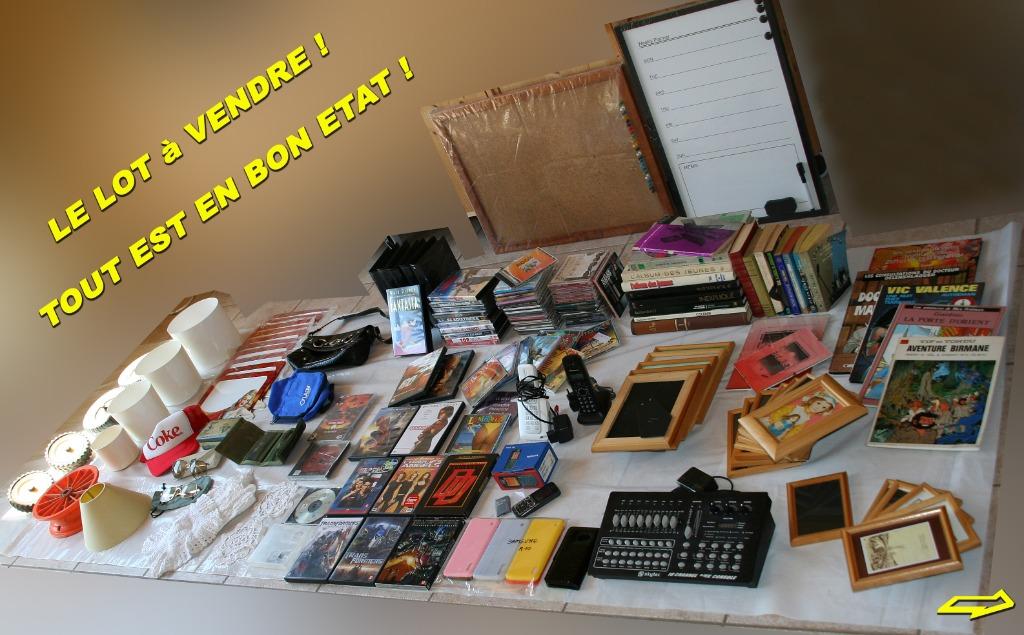 lot pour brocante, Enlèvement, Utilisé