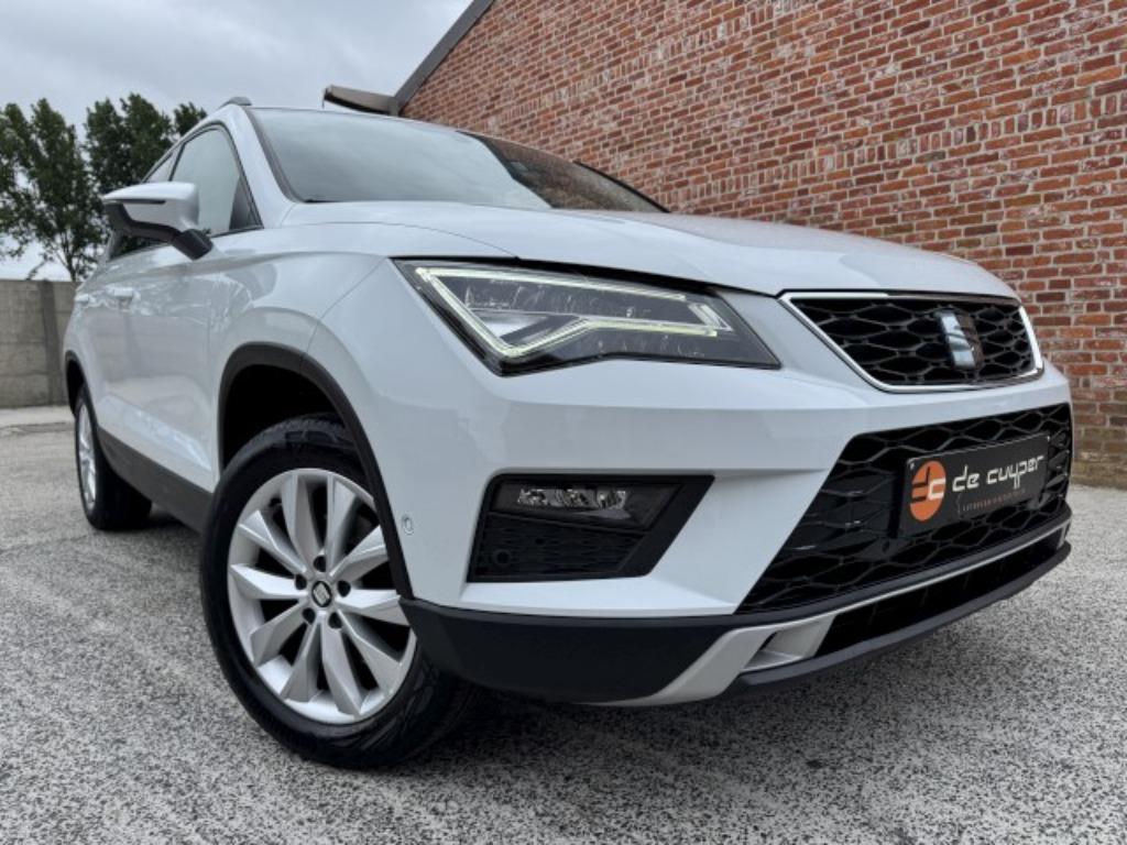 Seat Ateca 1.0 TSI « GARANTIE » NAVI/CarPlay/DAB/Caméra/2020, Achat, Euro 6, Entreprise, Noir