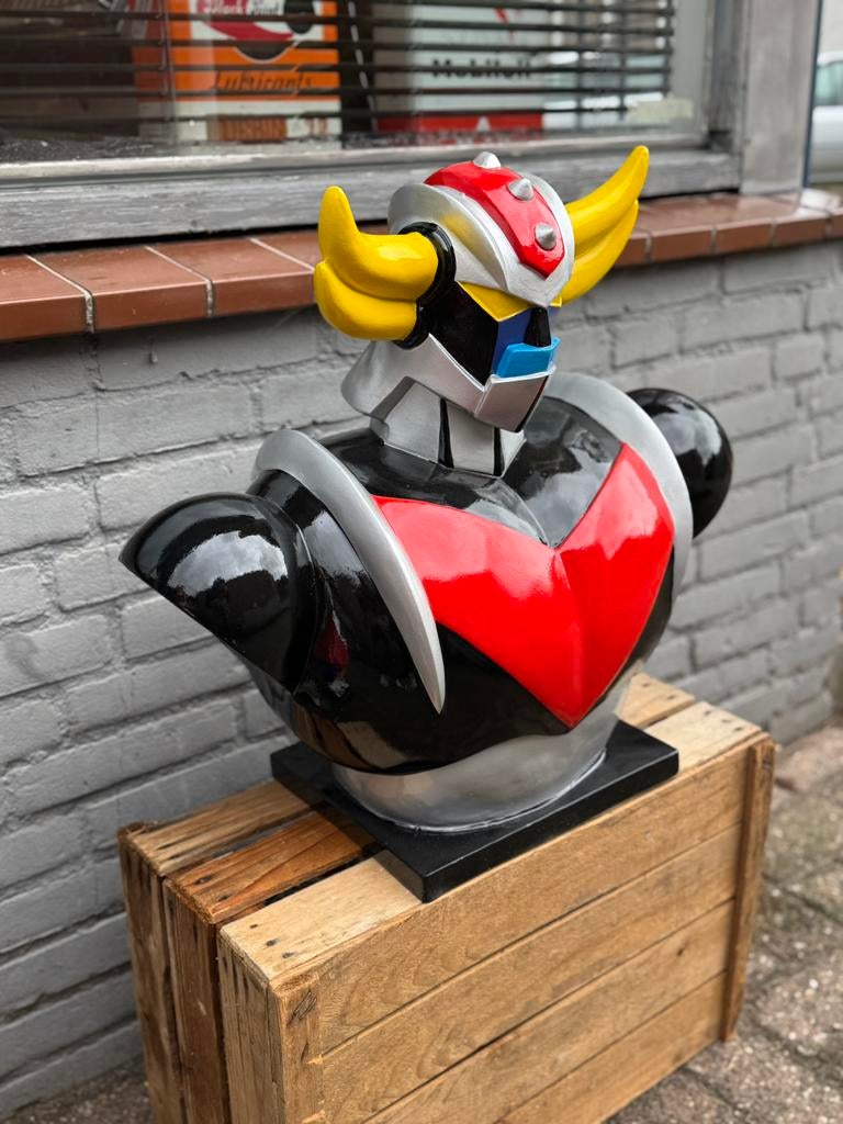 Statue buste publicitaire Robot Goldorak XL, Collections, Enlèvement, Comme neuf