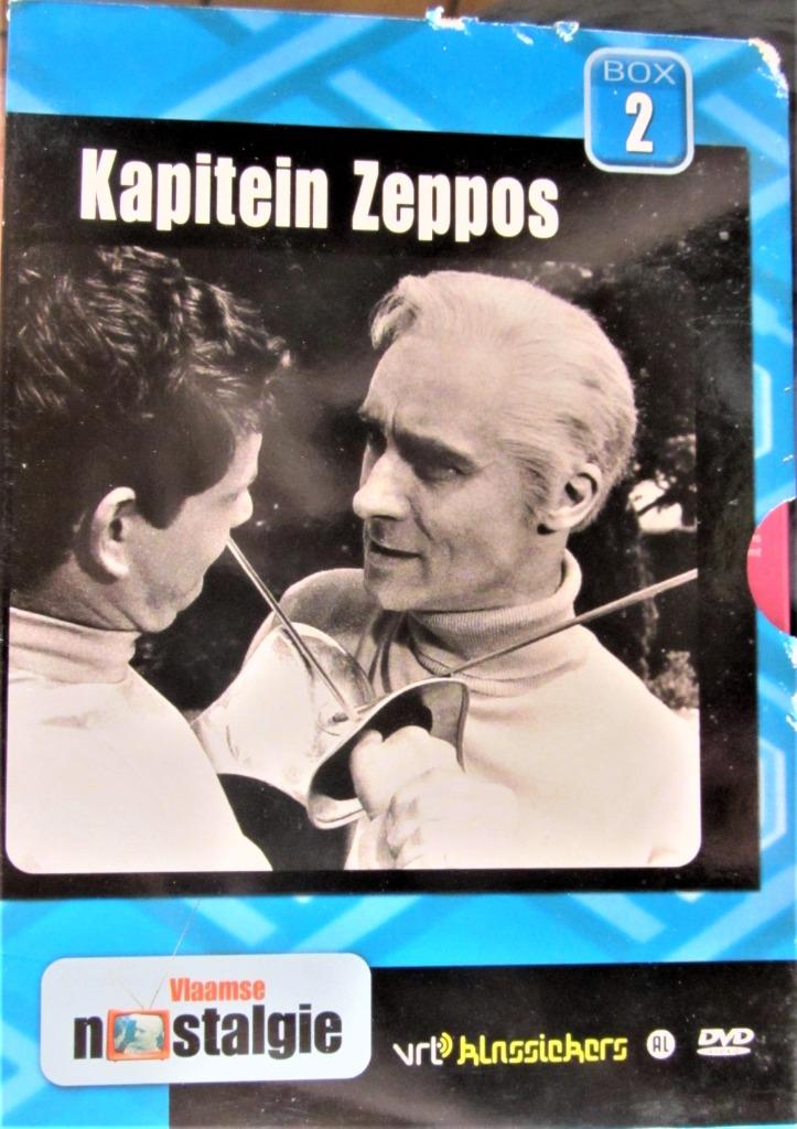 DVD BOX 2- VLAAMSE KLASSIEKERS- KAPITEIN ZEPPOS (3 DVD'S), Alle leeftijden, Boxset, Ophalen of Verzenden, Zo goed als nieuw