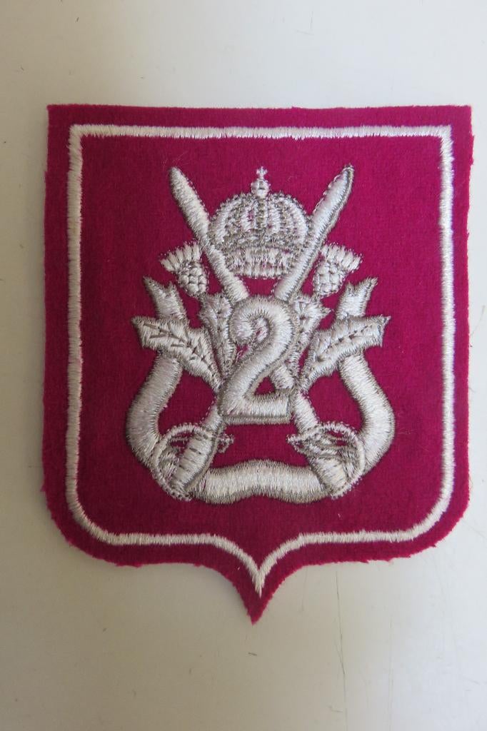 Ecusson 2ième Guides, Collections, Enlèvement ou Envoi, Armée de terre, Emblème ou Badge