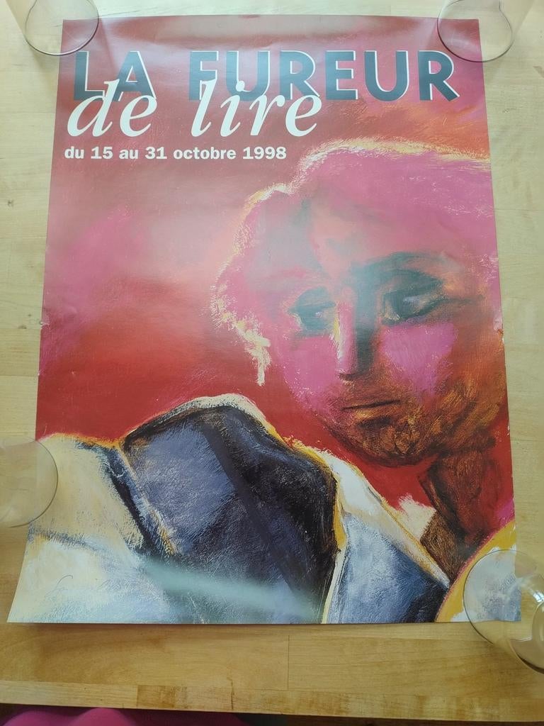 Affiche Roger Somville signée, Antiquités & Art, Enlèvement