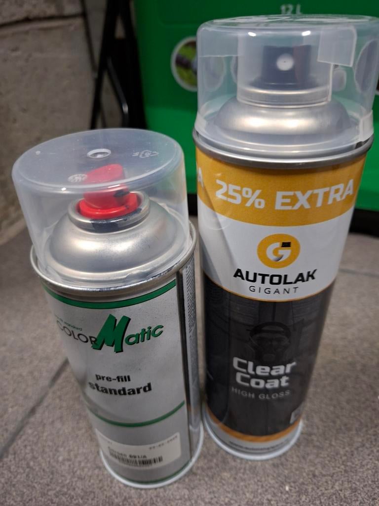 691/a grijs autolak citroen, Ophalen, Grijs