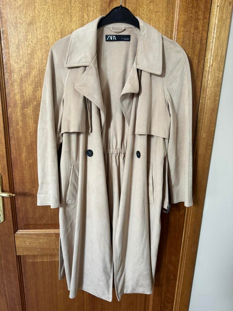 Zara trenchcoat, Ophalen, Nieuw, Maat 38/40 (M), Beige
