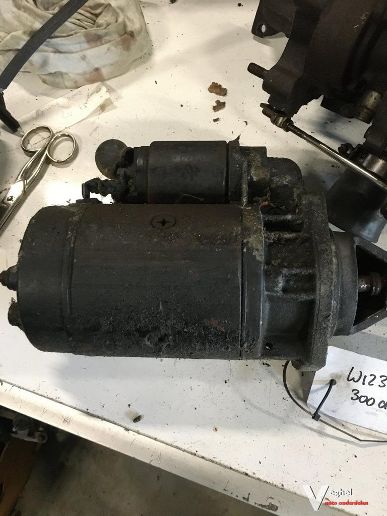 Mercedes W123 Diesel Startmotor, Gebruikt, -, -, Ophalen of Verzenden