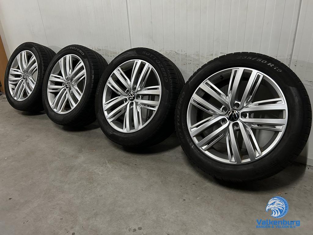6-7mm! Originele VW Tiguan II 5NA Auckland 19 inch velgen 5x, 19 inch, Gebruikt, -, -