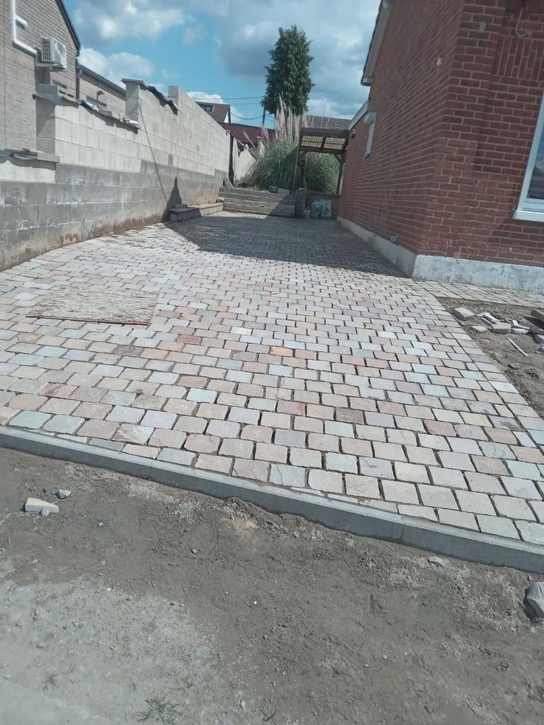 Pose de klenkers, Jardin & Terrasse, Pavé & Dalles, Enlèvement ou Envoi, Pierre naturelle