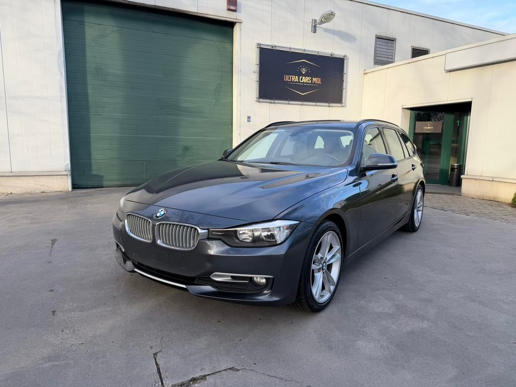 BMW 318D Automaat/Modern Line/Euro 5/Leder/Navi/PDC/GEKEURD, Auto's, BMW, Automaat, Euro 5, Leder, Bedrijf