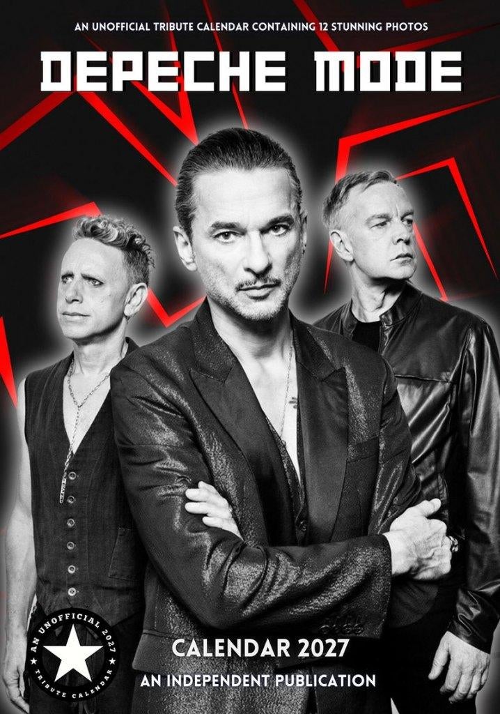 Depeche Mode 2027 kalender vooraf bestellen, Verzenden, Jaarkalender, Nieuw
