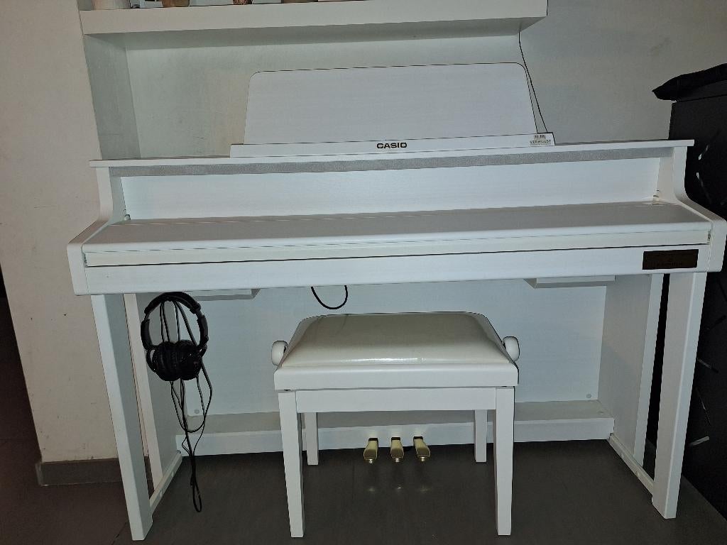 Casio Celviano Grand Hybrid GP-310 digitale piano wit, Ophalen, Wit, Digitaal, Zo goed als nieuw