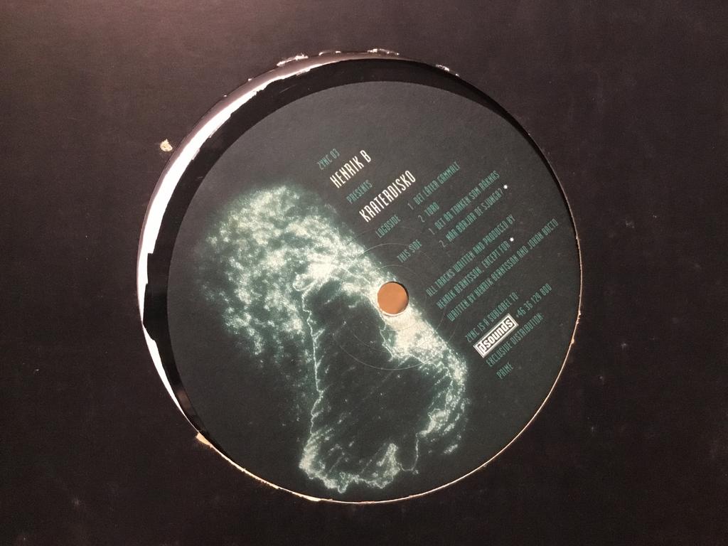 Henrik B. Kraterdisko., Cd's en Dvd's, Vinyl | Dance en House, Ophalen of Verzenden, Gebruikt