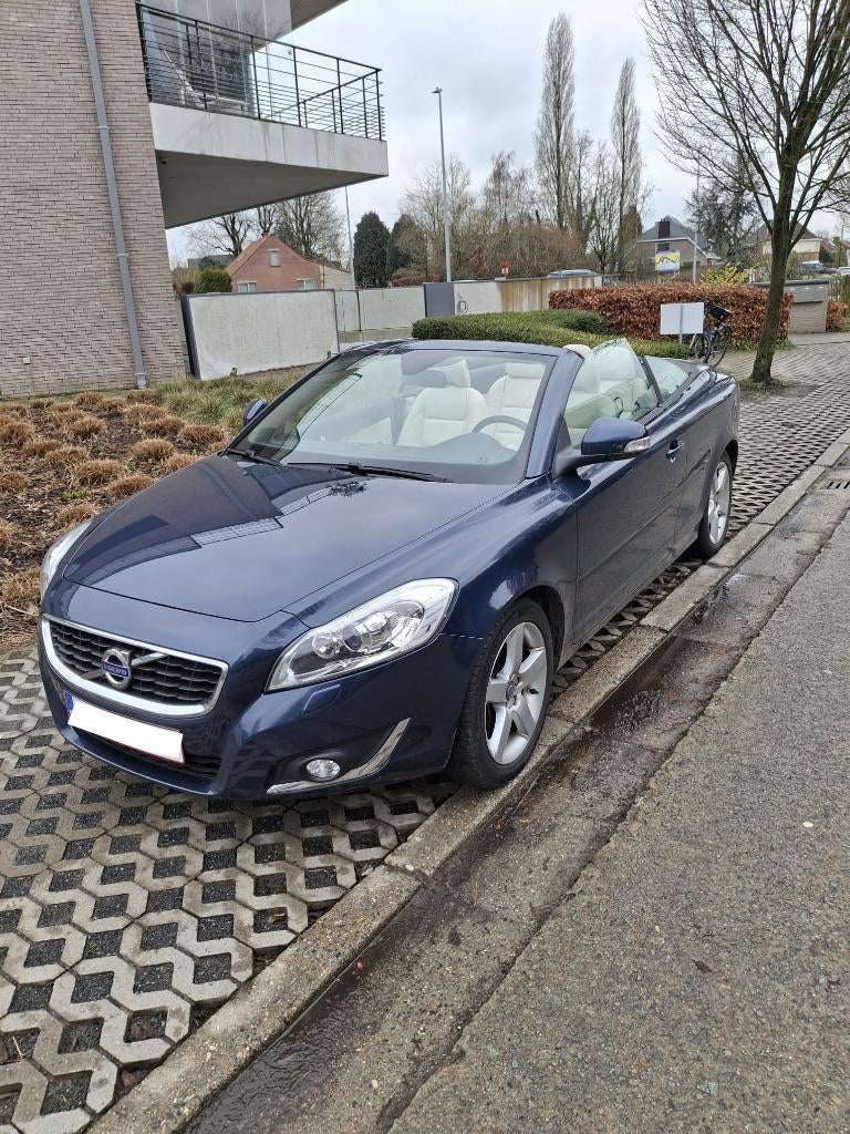 Volvo C70 Cabriolet 2.0 D3 - Summum editie, Autos, Volvo, Cuir, Euro 5, Beige, Cabriolet