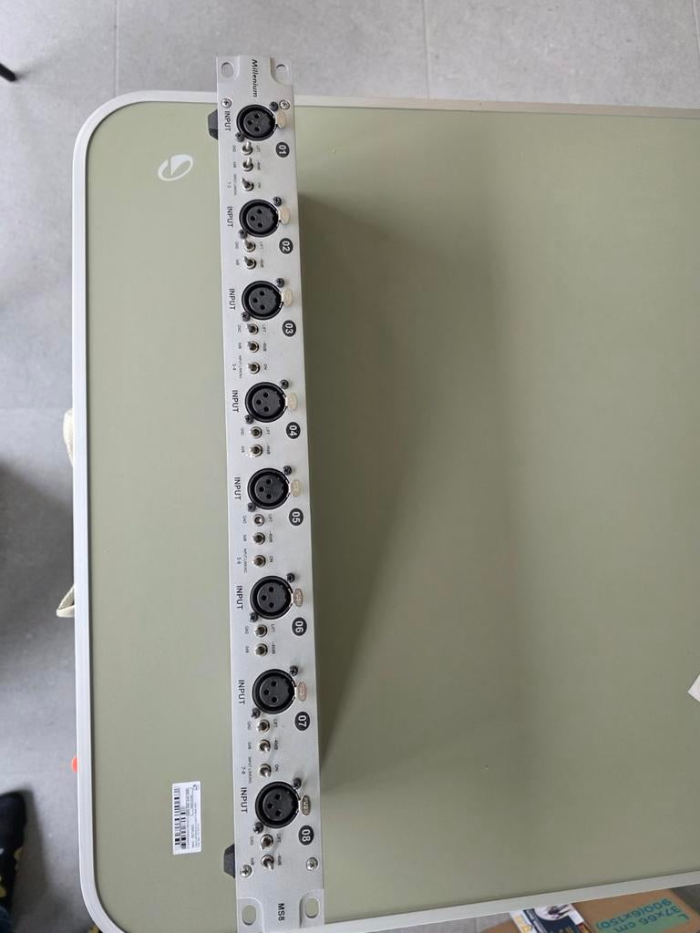 Millenium ms8, 8 channel microphone splitter, Muziek en Instrumenten, Ophalen of Verzenden