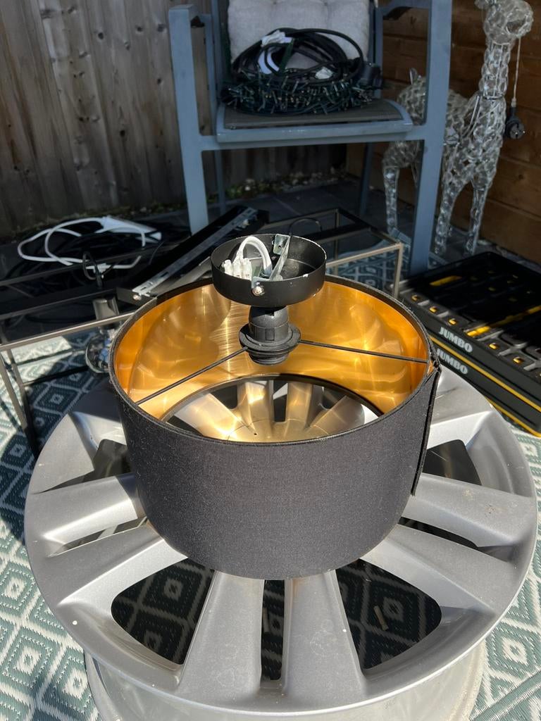 Te Koop! 4 verschillende hanglampen, Ophalen, Gebruikt, Stof, Modern