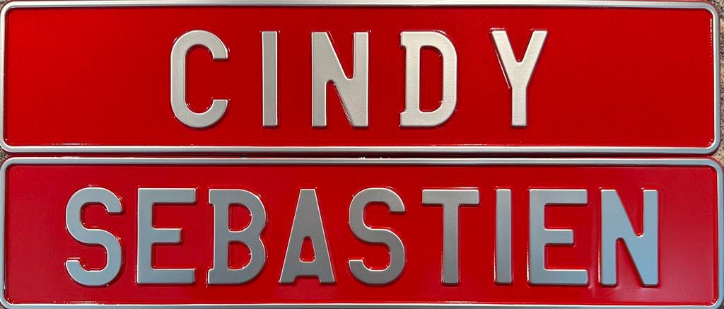 Plaque immatriculation tuning/fantaisie, Autos : Divers, Tuning & Styling, Enlèvement ou Envoi, ., ., .