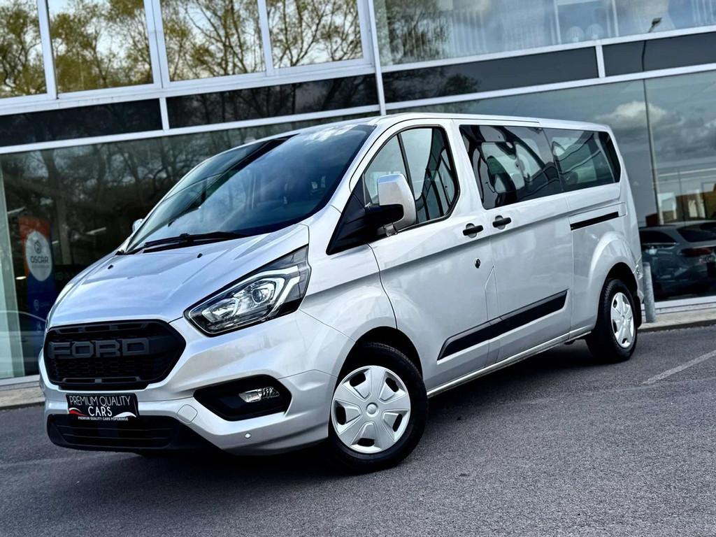 Ford Transit Custom AUTOMAAT / 9 ZIT / CARPLAY /VERWARMDE ZE, Autos, Achat, Entreprise, 5 portes, Diesel