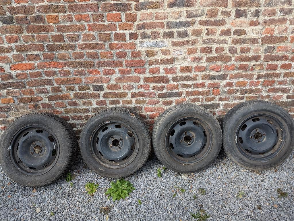 4 jantes tole 15 pouces, Autos : Pièces & Accessoires, Pneus & Jantes, 15 pouces, Pneus hiver, Véhicule de tourisme, Enlèvement