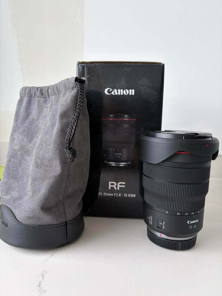 Canon RF 15-35mm F2.8 L IS USM, Enlèvement ou Envoi, Utilisé, Objectif grand angle, Zoom