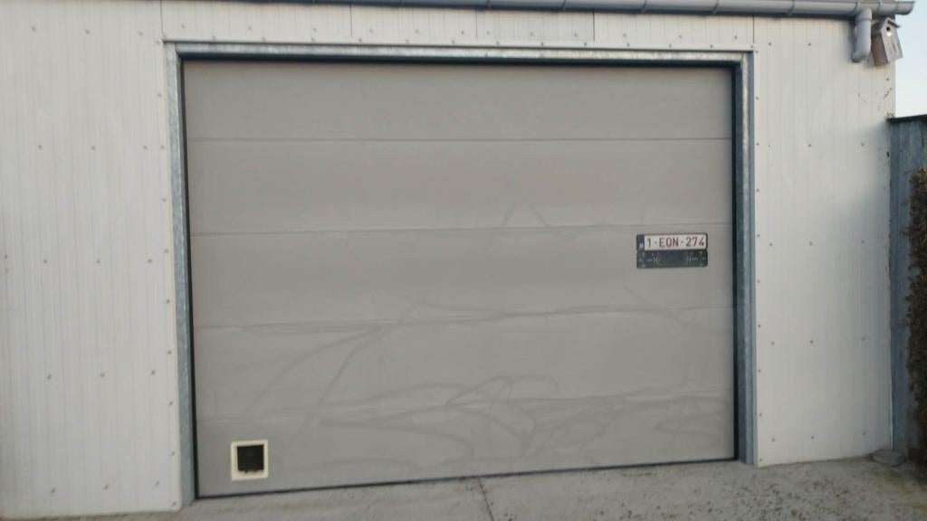 Garage poort, Doe-het-zelf en Bouw, Ophalen, Gebruikt, 225 cm of meer, 225 cm of meer