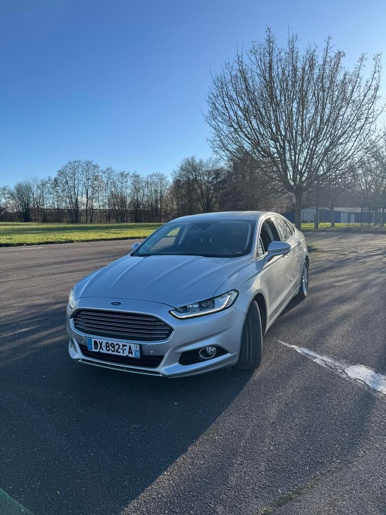 Ford Mondeo 2.0Tdci 150Chv 2015 / 1er main, Auto's, Stof, Adaptive Cruise Control, Zwart, Mondeo