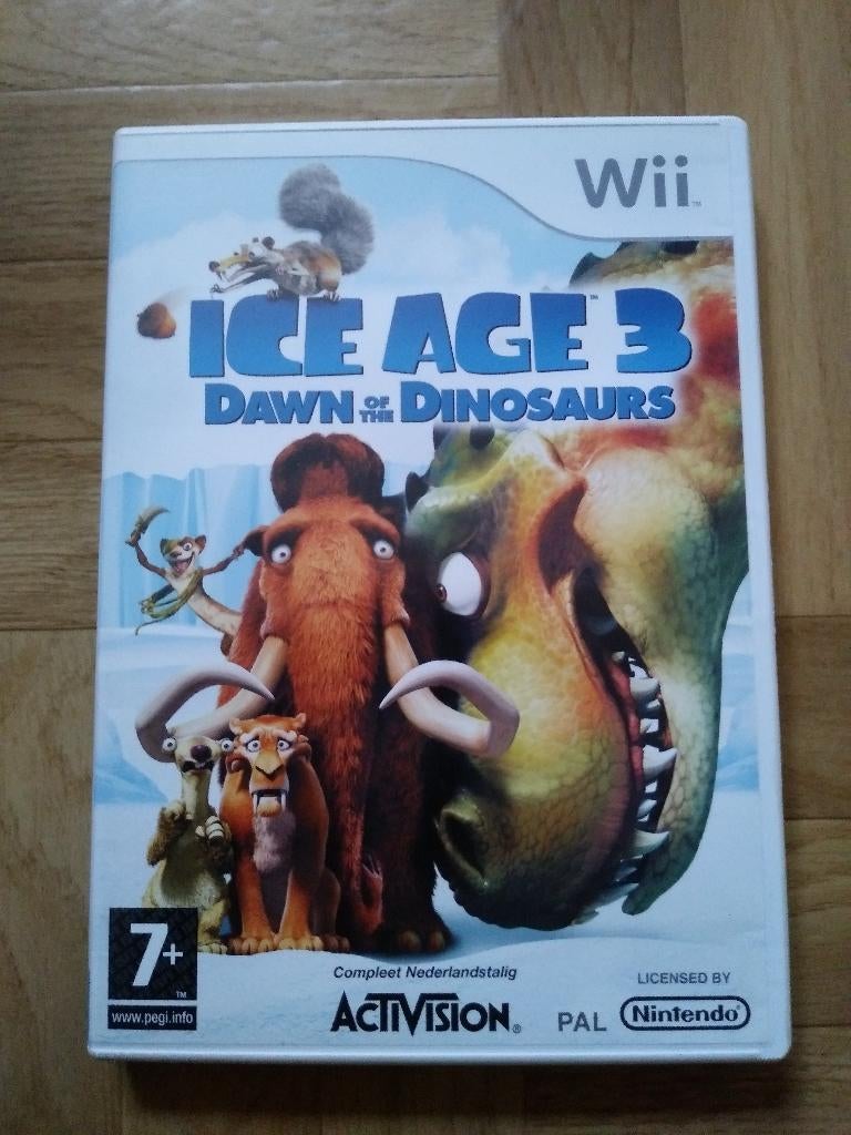 L'Âge de glace 3, Dawn of the Dinosaurs pour Wii ou Wii U, Enlèvement ou Envoi, À partir de 7 ans, Aventure et Action, 3 joueurs ou plus