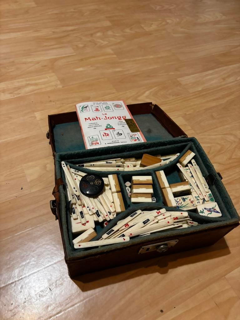 Majong-spel, Ophalen, Gebruikt