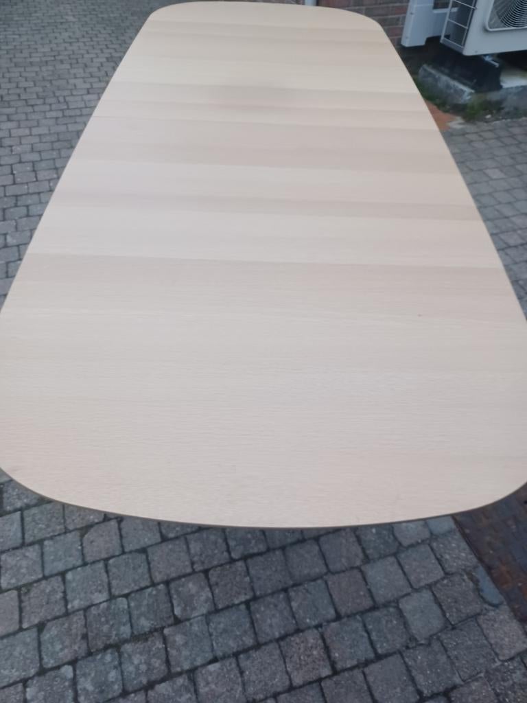 Moderne tafel plus 8 stoelen tafel,verlengbaar, Ophalen