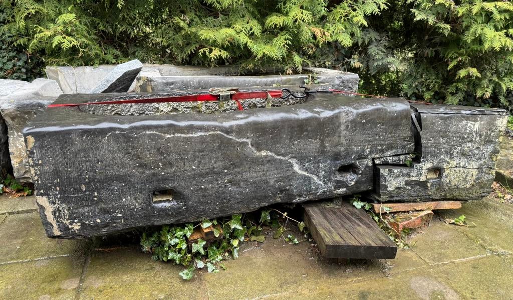 Bac en pierre bleue, Pierre, 30 à 60 cm, Enlèvement, Utilisé