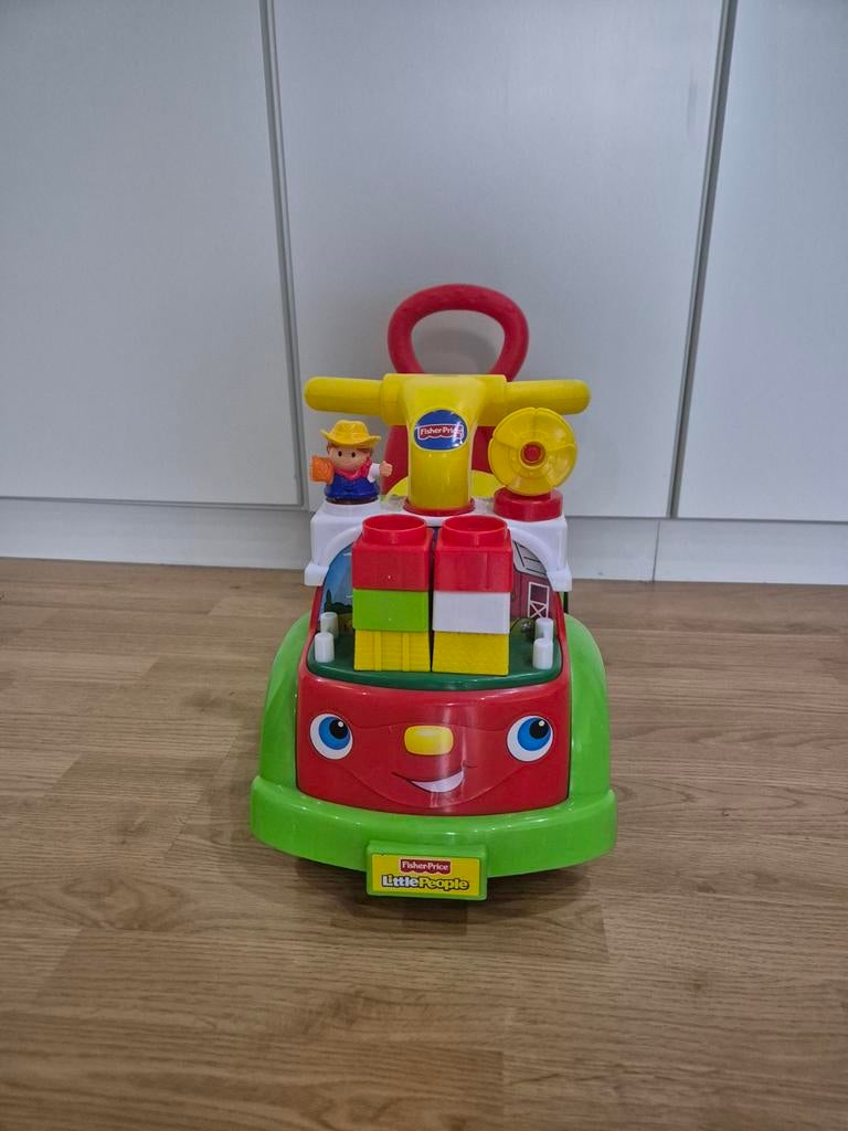 Loopauto fisher price, Ophalen