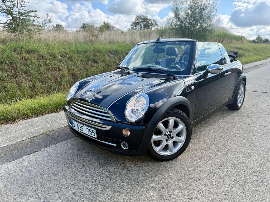 MINI Cooper AIRCO - LEDEREN RECARO SPORTZET- SUGROOT OND 4.2, Auto's, Mini, Voorwielaandrijving, 4 zetels, Gebruikt, Zwart