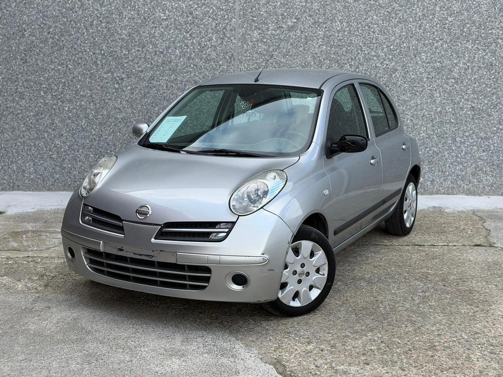 Nissan Micra 1.2 Essence AUTOMATIQUE feuille rose, Autos, Argent ou Gris, Achat, Entreprise, 5 portes