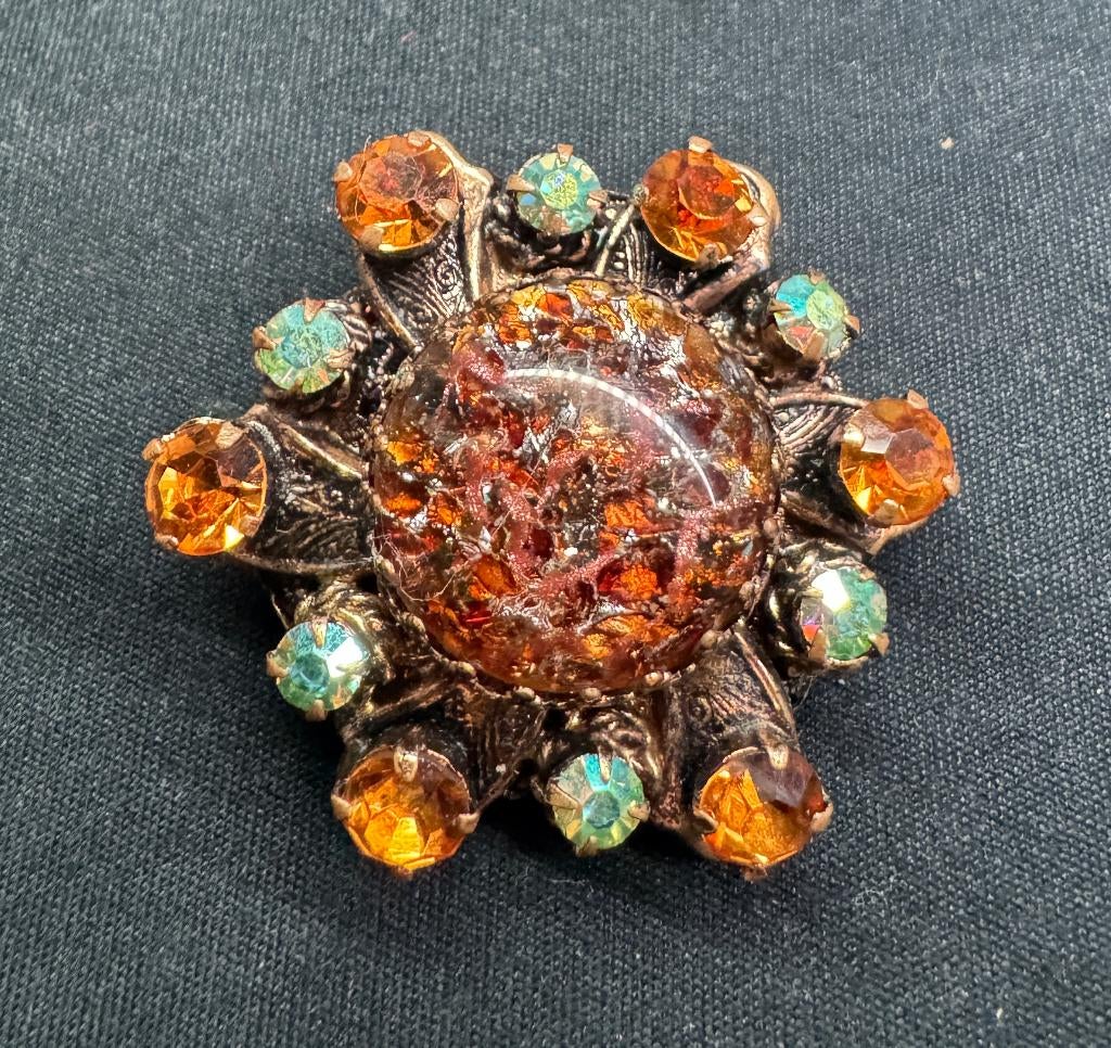 Broche Vintage Années 1970, Bijoux, Sacs & Beauté, Bijoux anciens, Broche, Autres matériaux, Enlèvement ou Envoi