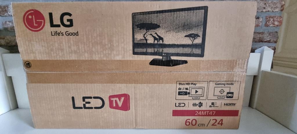 Tv LG 24MT47D-PZ neuve dans boîte d'origine , Neuf, LED, 60 à 80 cm, Enlèvement
