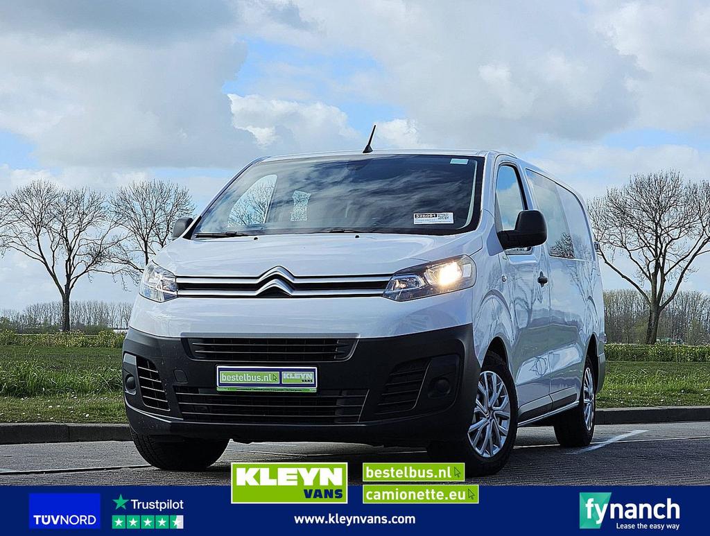 Citroën JUMPY 2.0 L3 XL Dubbele Cabine, Auto's, Bestelwagens en Lichte vracht, Citroën, Wit, Bedrijf, Te koop