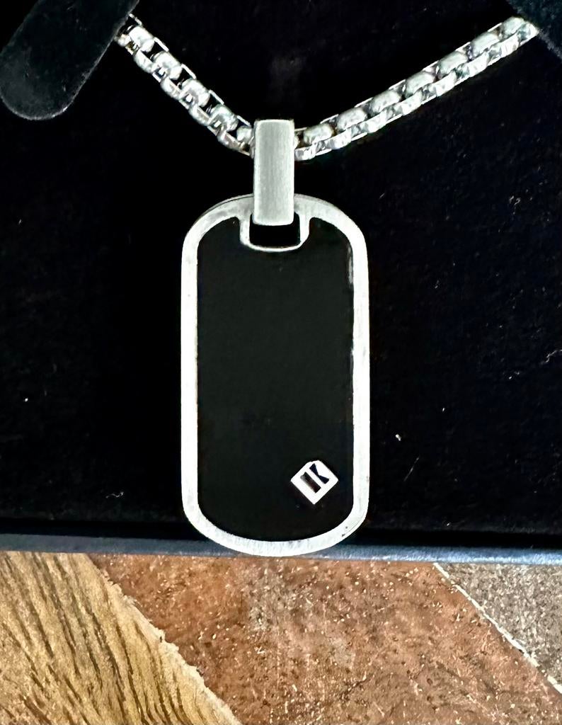 KETTING ALPHA SIERRA GUARDIAN MET 50%KORTING! 💯%NIEUW!, Ophalen of Verzenden, Nieuw, Zilver