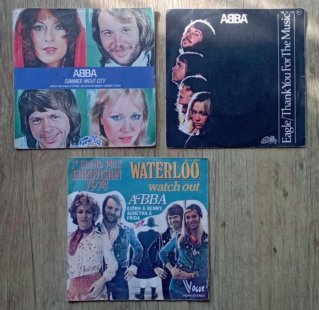 Abba 45T vinyl, Cd's en Dvd's, Vinyl | Dance en House, Ophalen of Verzenden