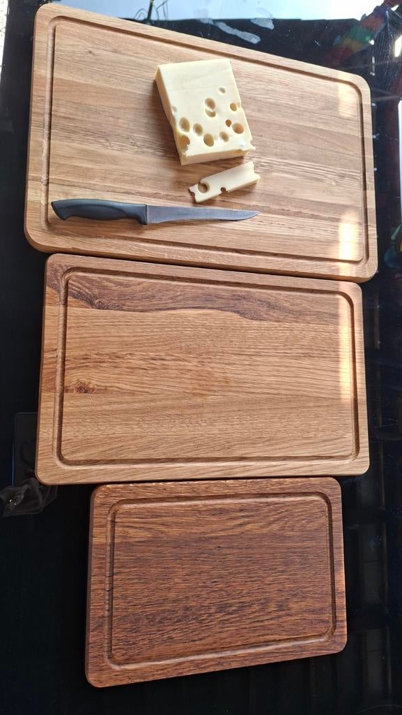 Planches en CHÊNE massif — Fait main — EN STOCK EN BELG, Ophalen of Verzenden