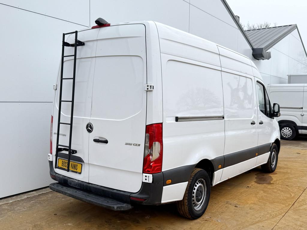 Mercedes-Benz Sprinter 315 1.9 CDI 9G Automaat L2H2 Climate, Autos, Achat, 110 kW, Entreprise, Noir