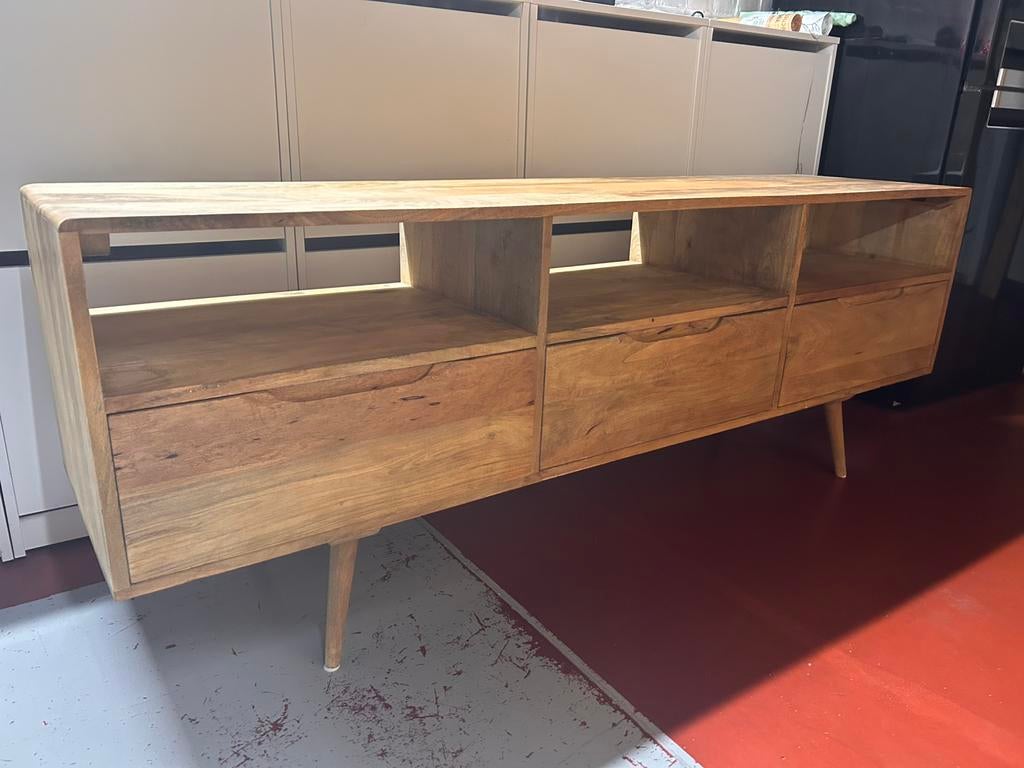 Meuble TV, Moins de 25 cm, Comme neuf, Enlèvement, Avec tiroir(s)