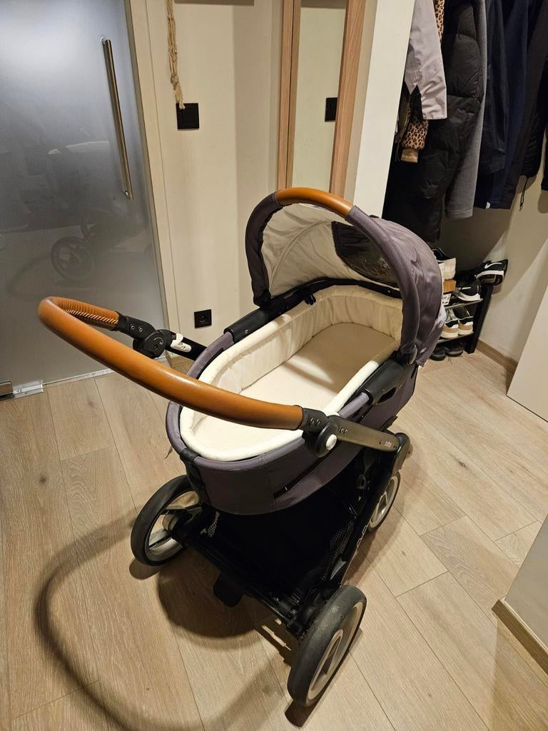 Mutsy Evo 3-in-1 kinderwagen + accessoires, Kinderen en Baby's, Kinderwagens en Combinaties, Ophalen, Kinderwagen, Maxi-Cosi, Verstelbare duwstang