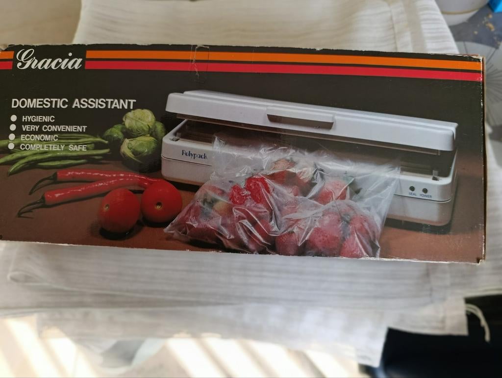 Vacuüm machine voor vlees en groenten, nieuw!, Ophalen