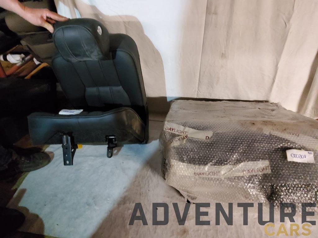 Range Rover L322 Achterbank zwart leder, Auto-onderdelen, Interieur en Bekleding, Land Rover, Gebruikt, Ophalen of Verzenden