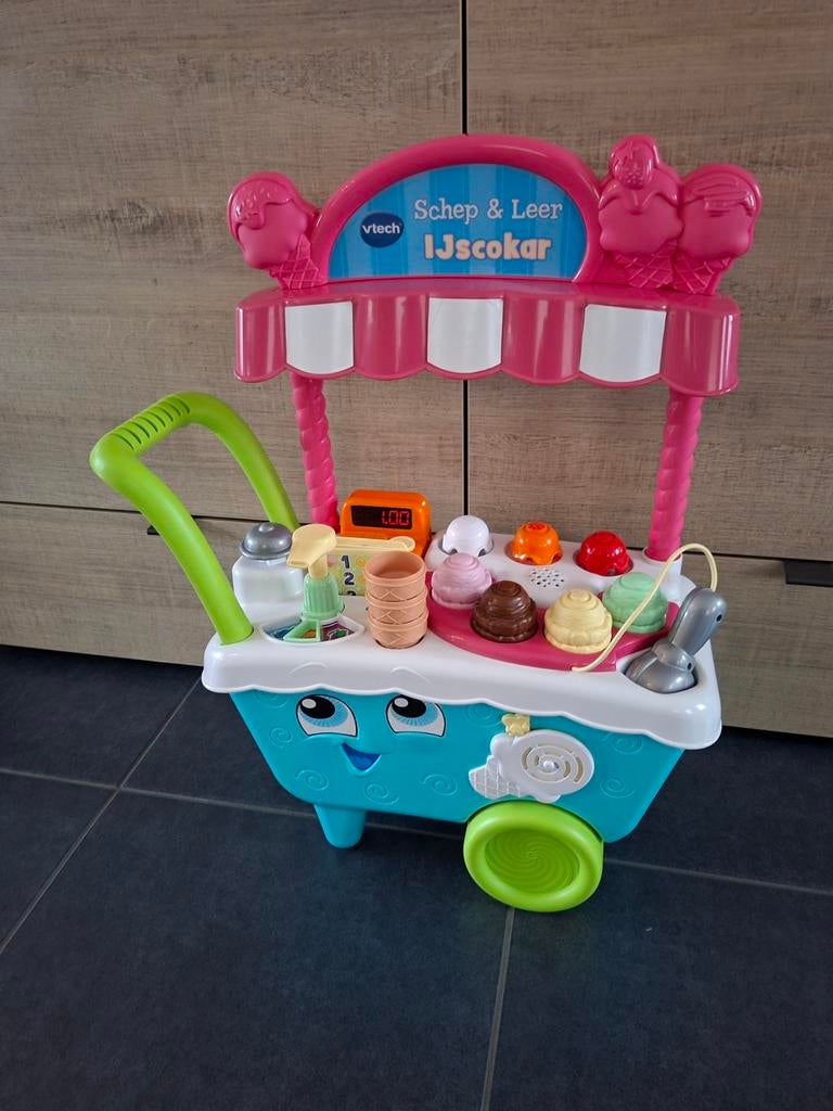 chariot à crème glacée Vtech, Enlèvement