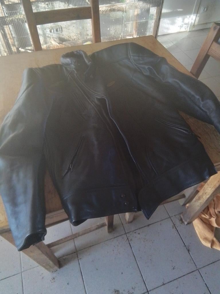 Lederen motorjas, Motoren, Kleding | Motorkleding, Ophalen